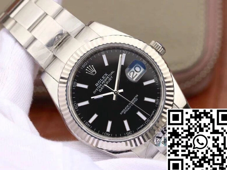 126334 41mm Datejust Rolex Black Dial AR Factory 1002